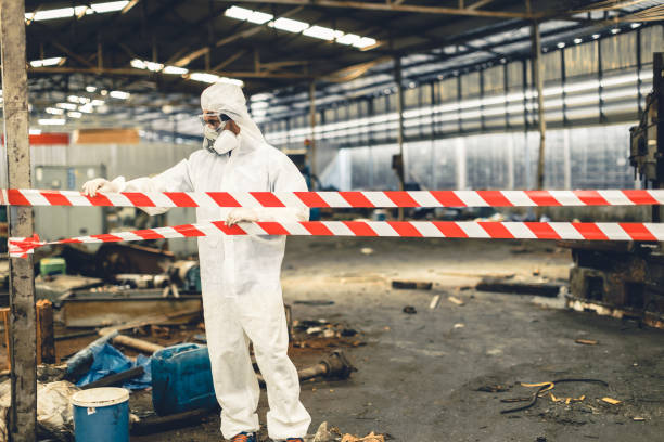 Professional Biohazard technician working in Fairview, UT